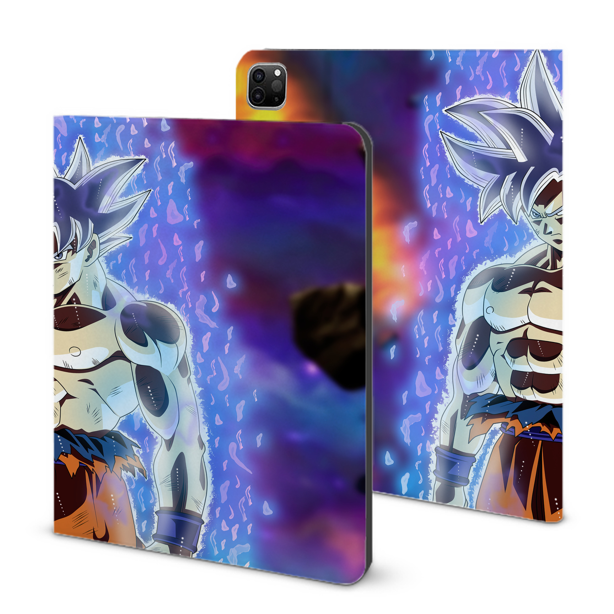 （画像用） ドラゴンボール DRAGON BALL IPad ケース ブック型 PUレザー TPU 耐衝撃 軽量 薄型 ペン収納なし 全面保護 IPad 各モデル対応